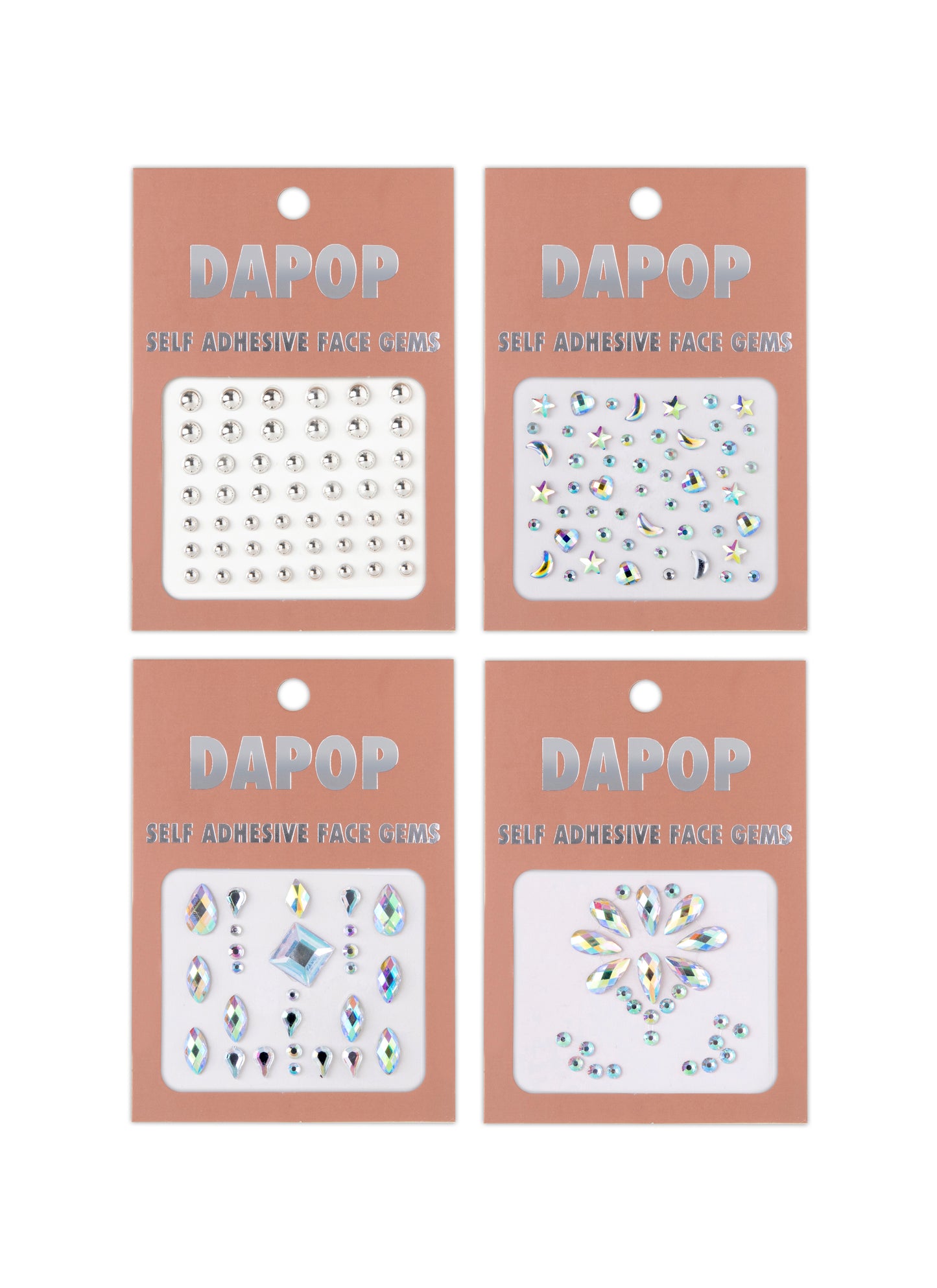 GEMAS PARA ROSTRO MEDIANAS